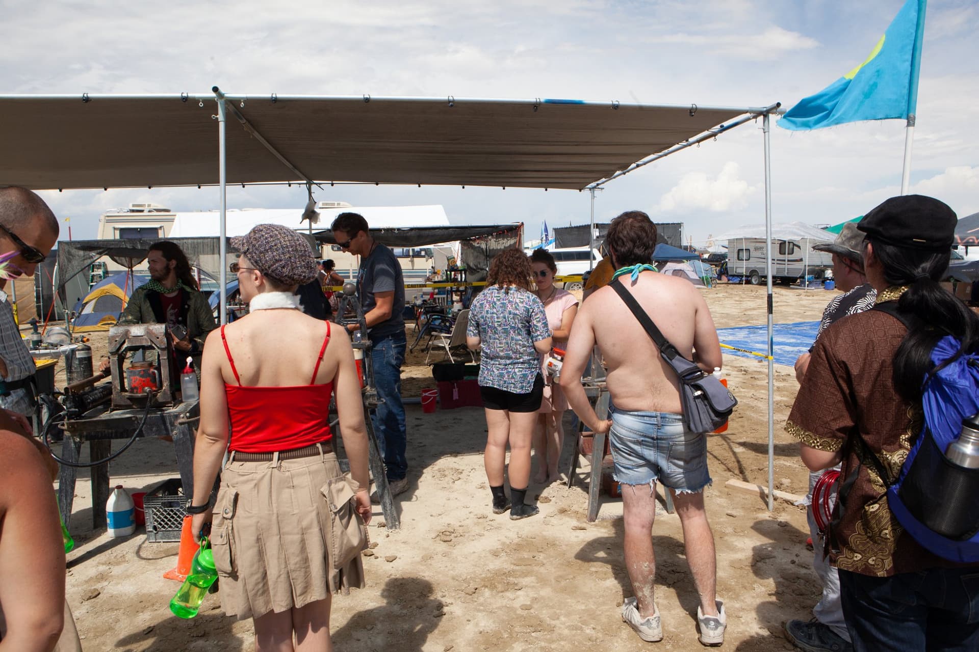 Camp and art, afternoon 2014 · 19/20