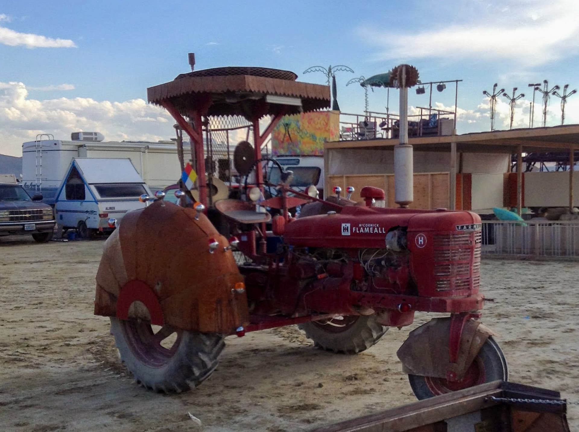 Late afternoon on the playa, 2014 · 5/20