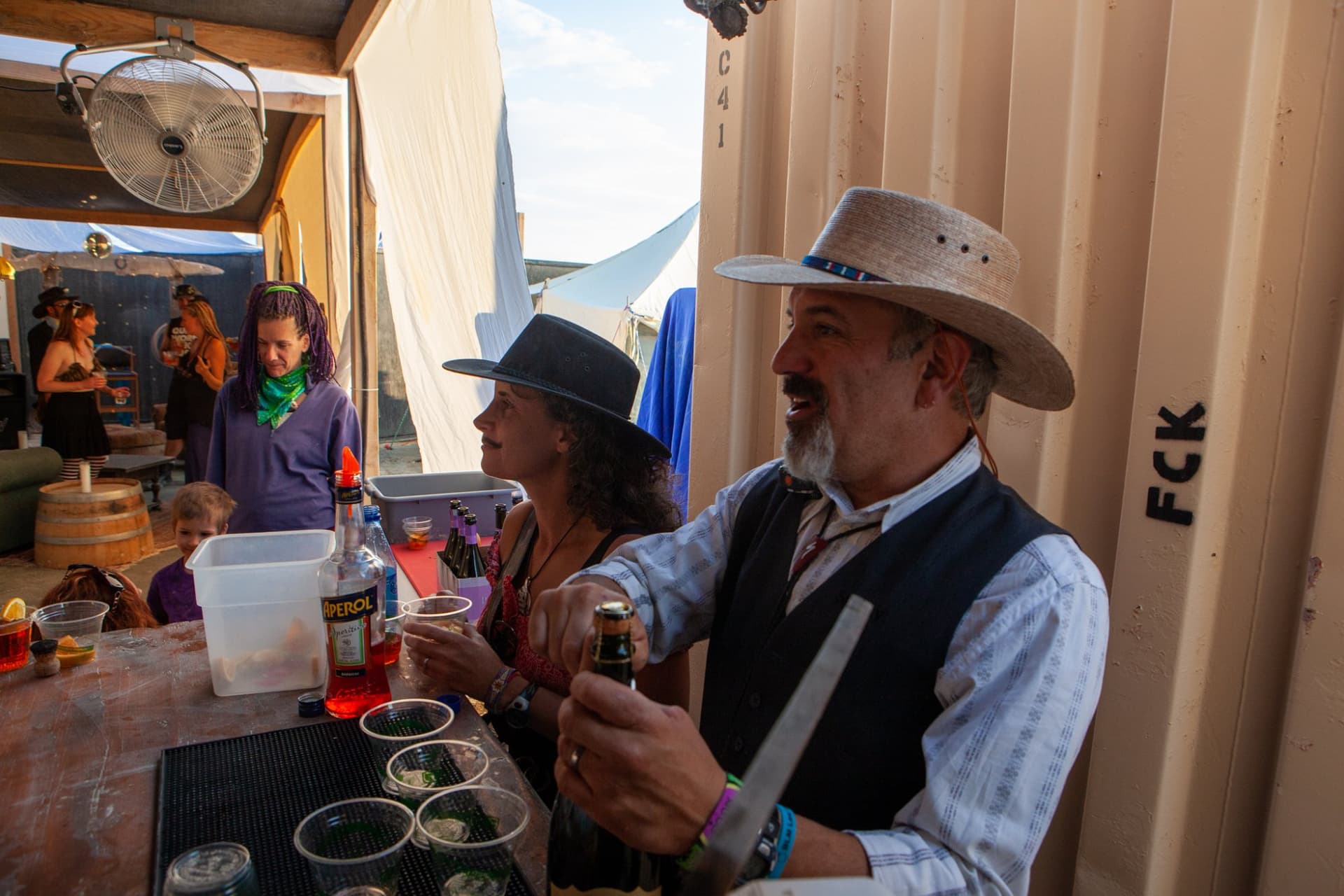 Late afternoon on the playa, 2014 · 13/20