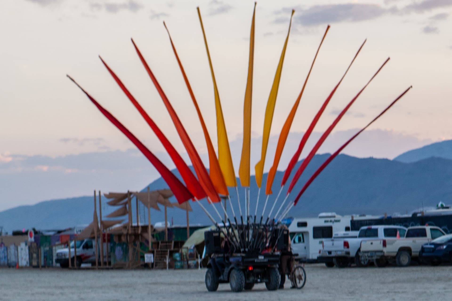 Late afternoon on the playa, 2014 · 19/20