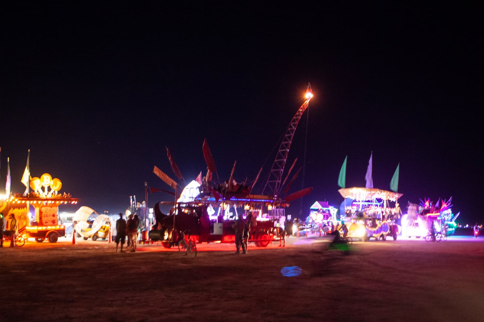 The neon fleet at night, 2014 · 2/5