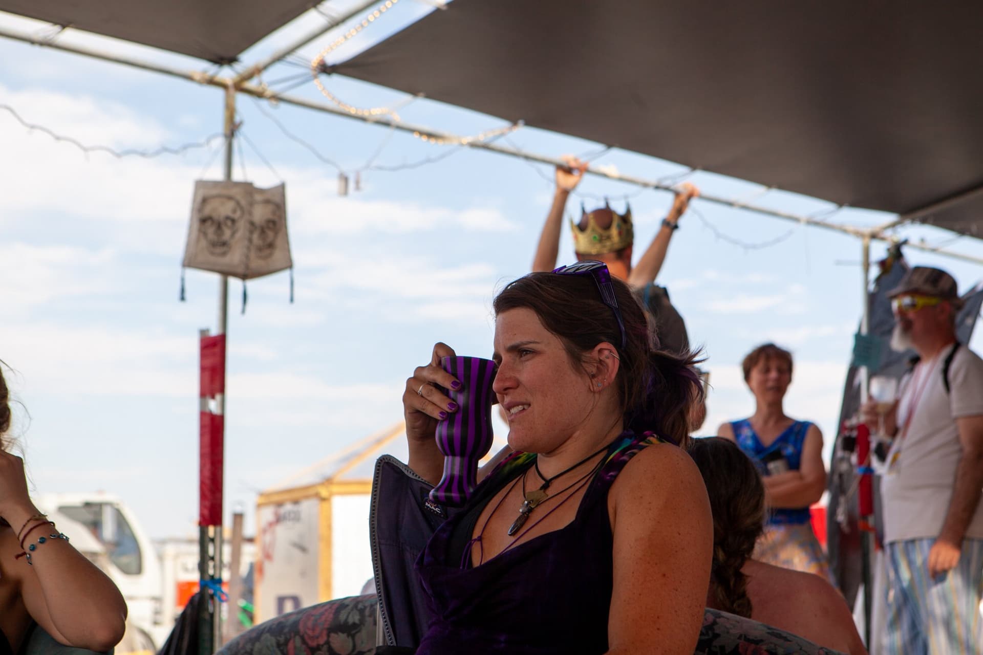 The camp shade party · 3/18
