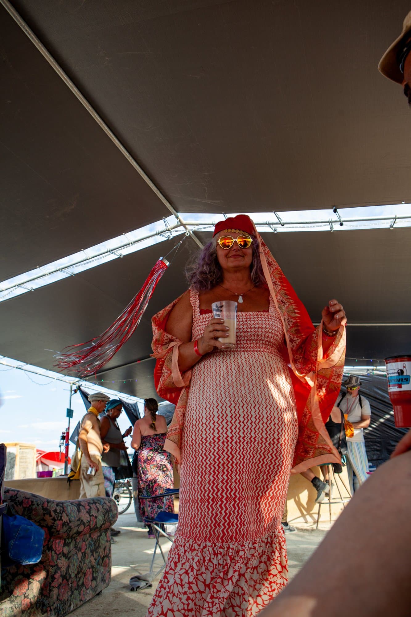 The camp shade party · 7/18
