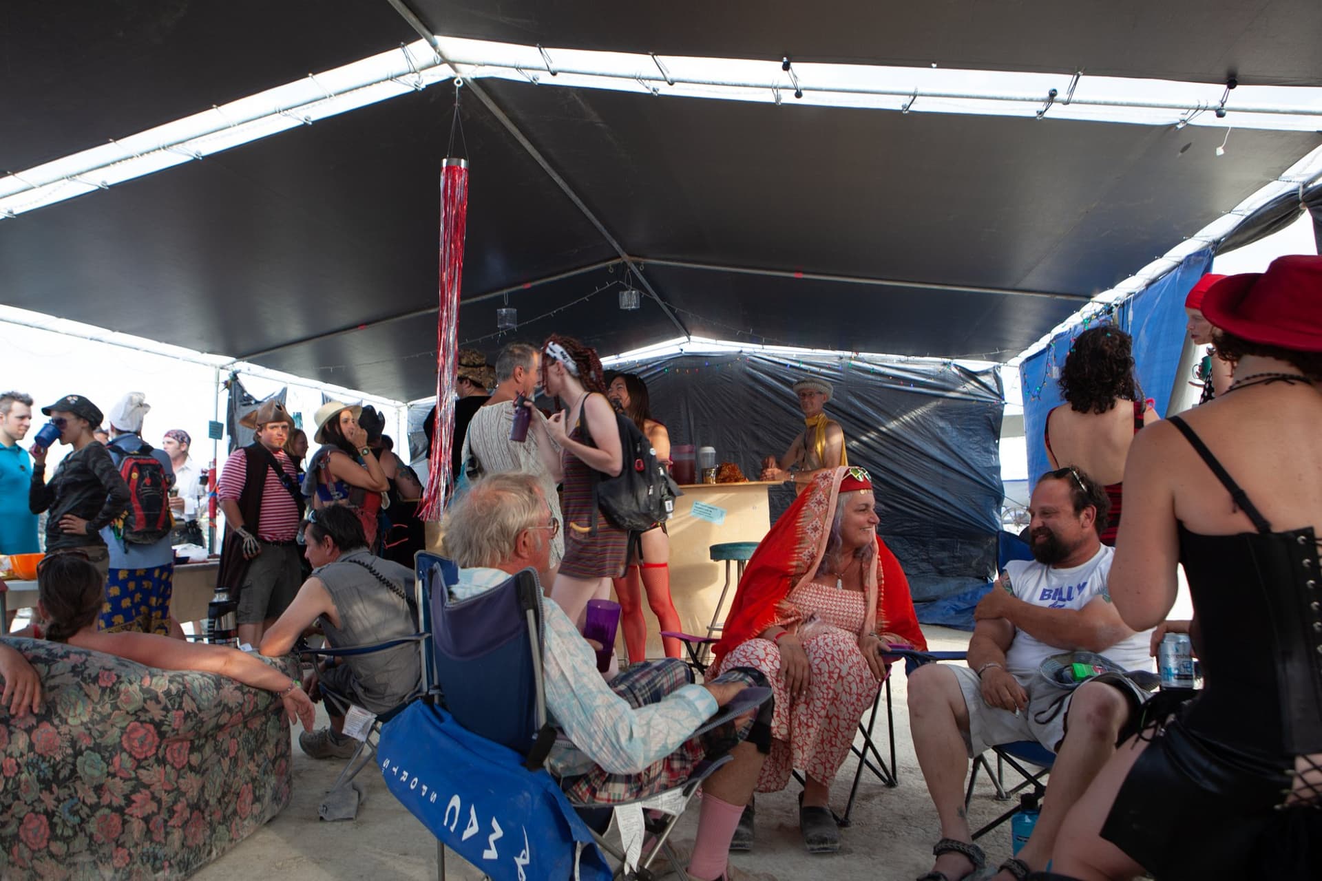 The camp shade party · 12/18