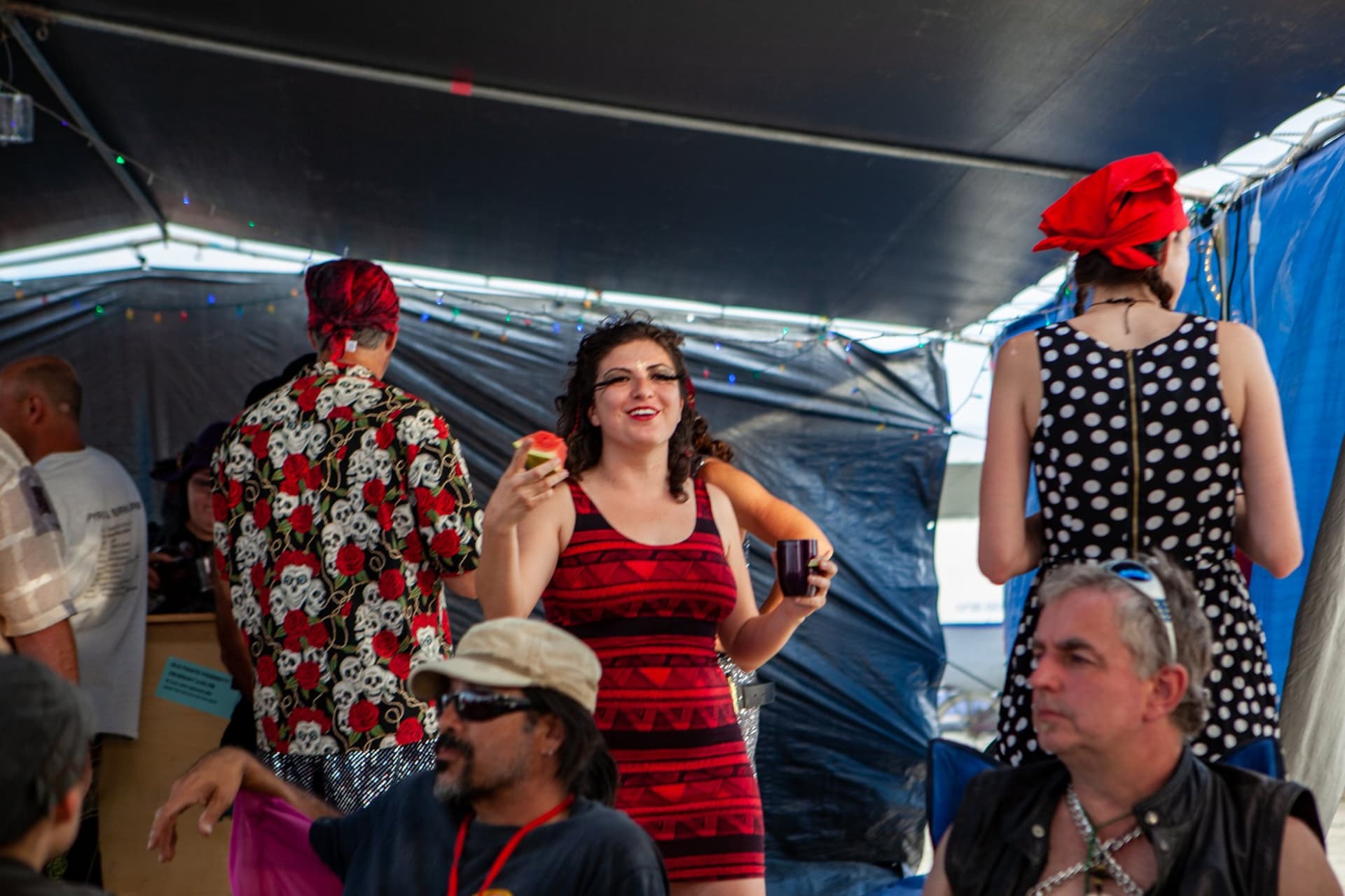 The camp shade party · 17/18