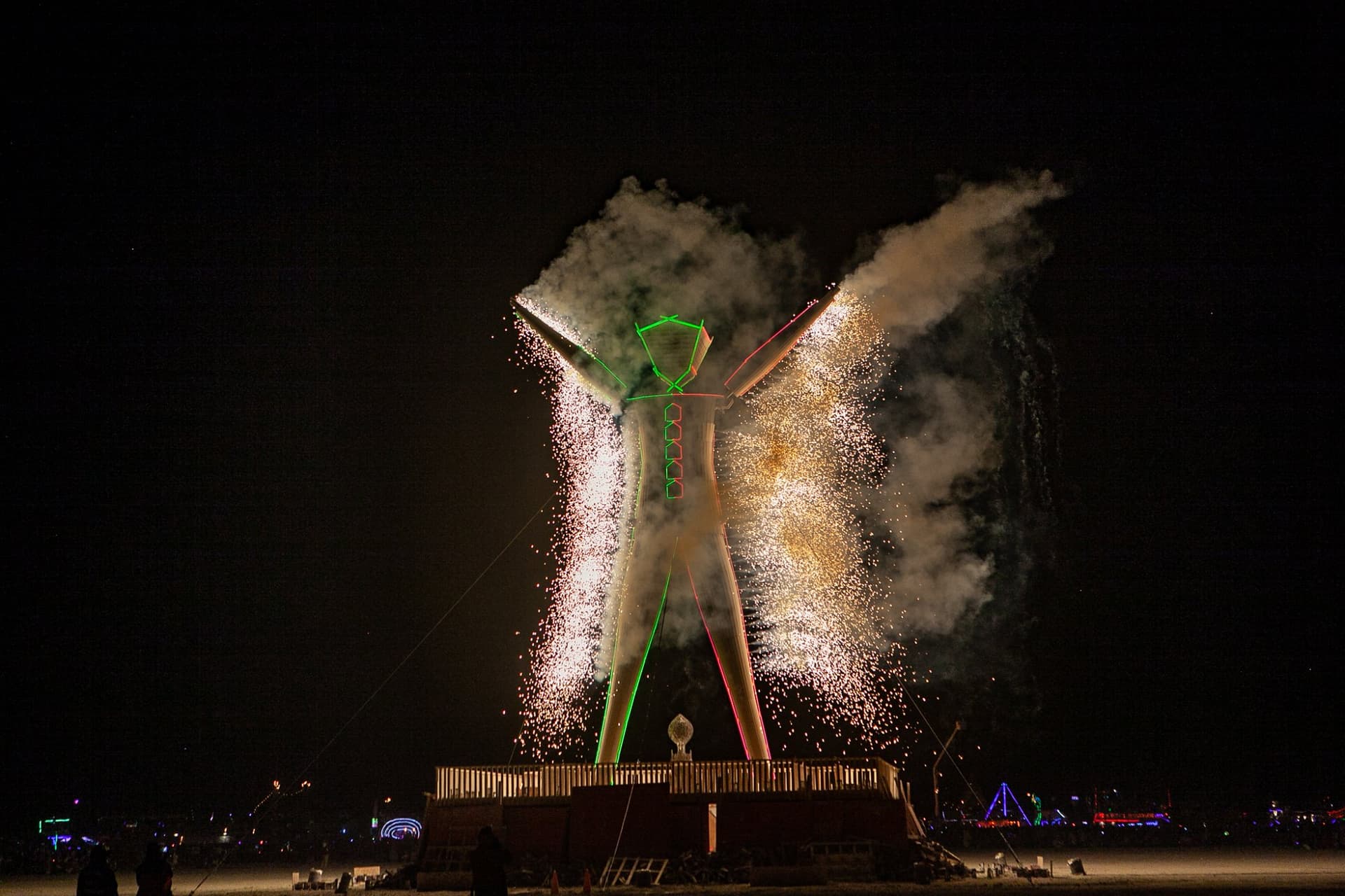 The green Man before the burn · 2/3