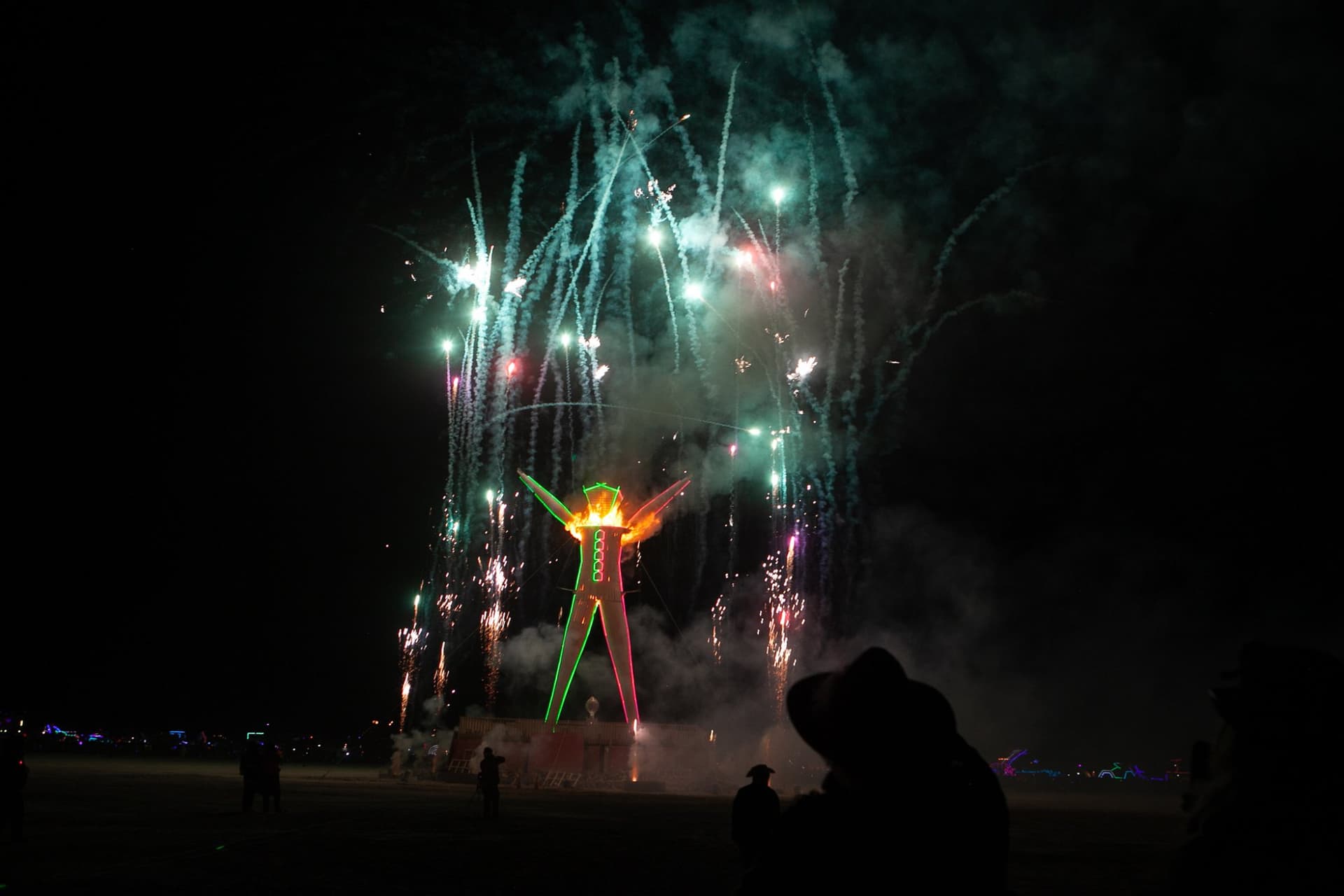 Fireworks over the Man, 2015 · 19/19