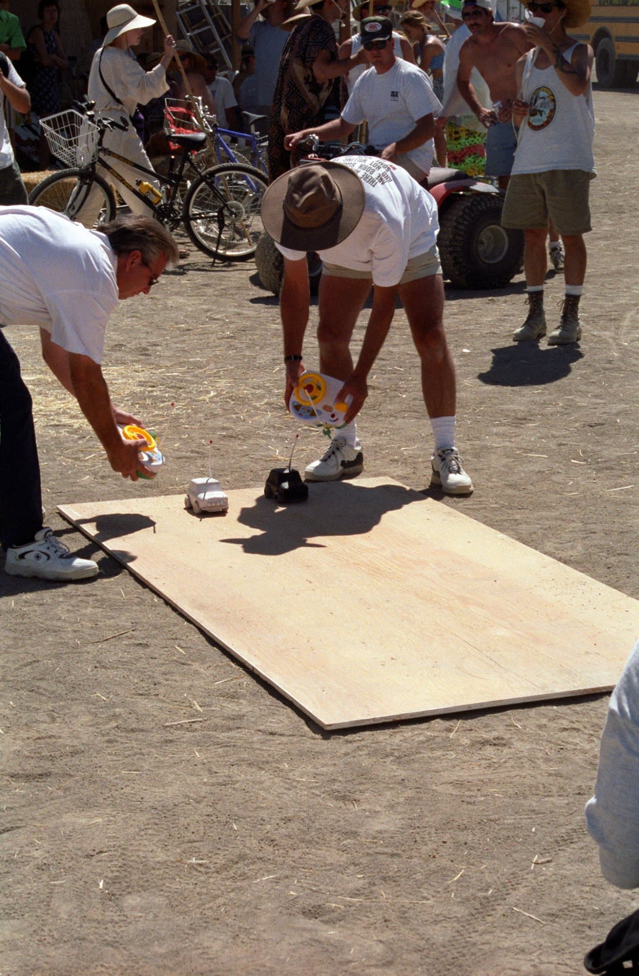 Racing the RC car · 1/2