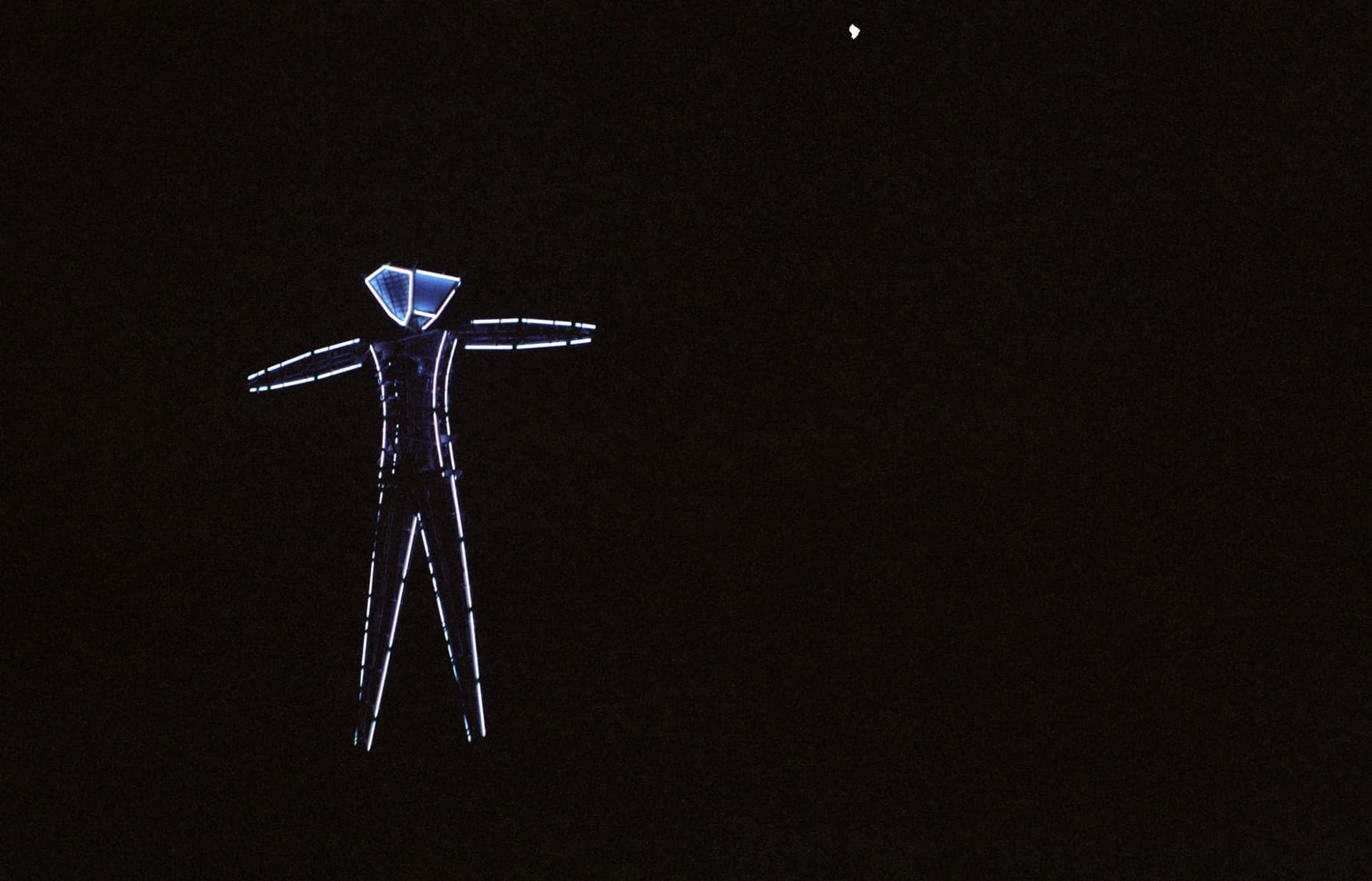 The neon Man in the dark · 3/17