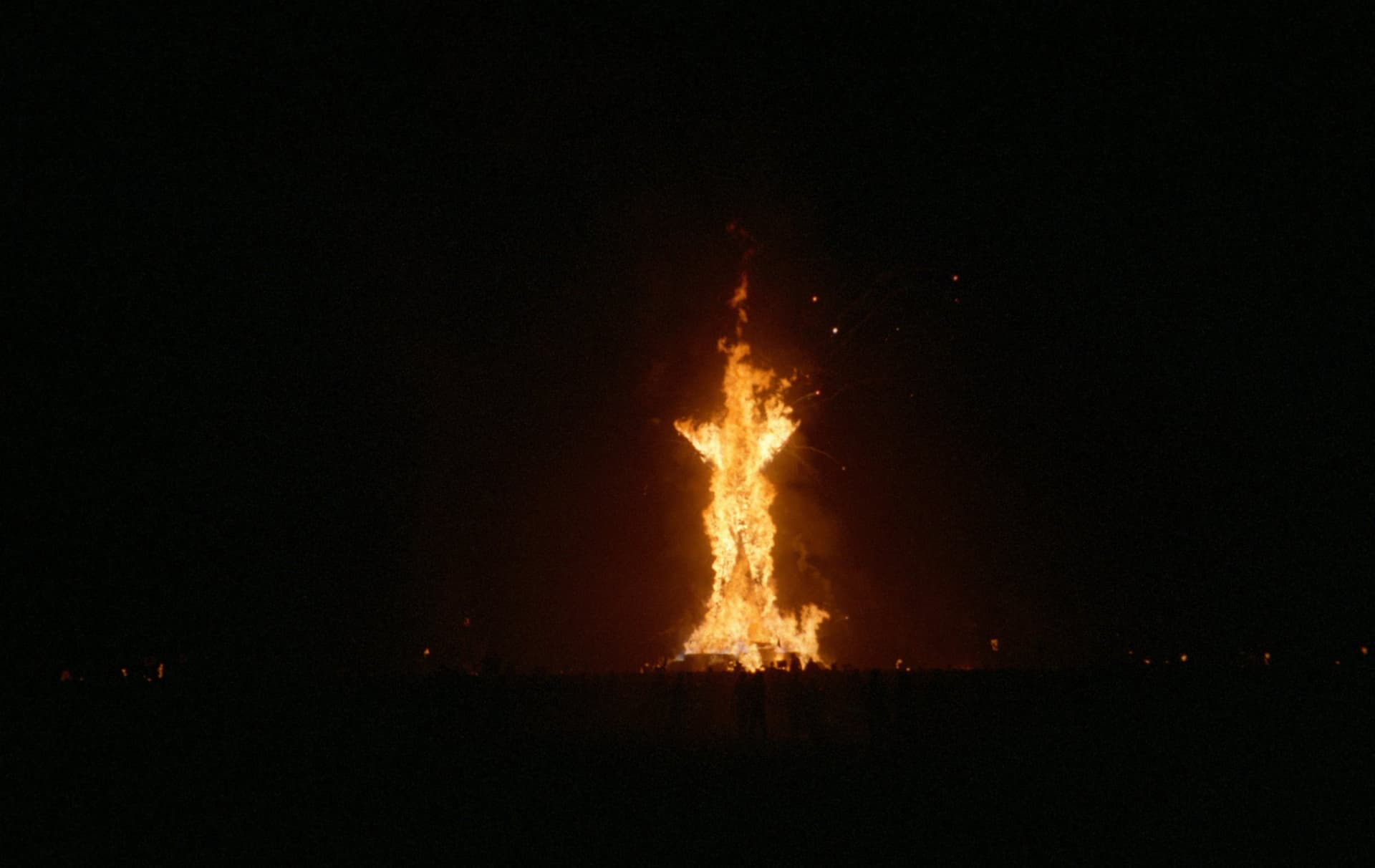 The Man burns, 1998 · 2/16