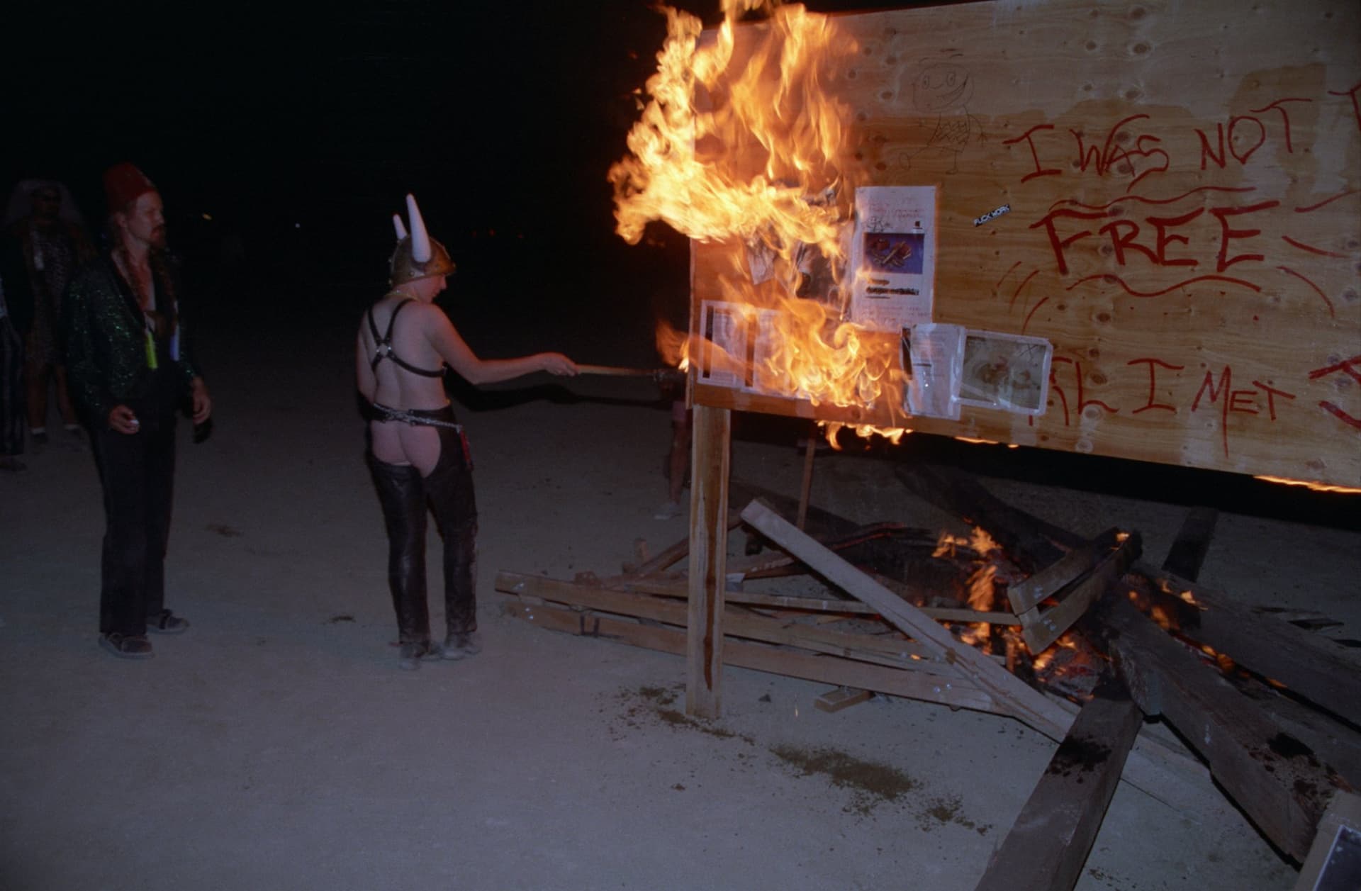 Burning the confession panels · 11/28
