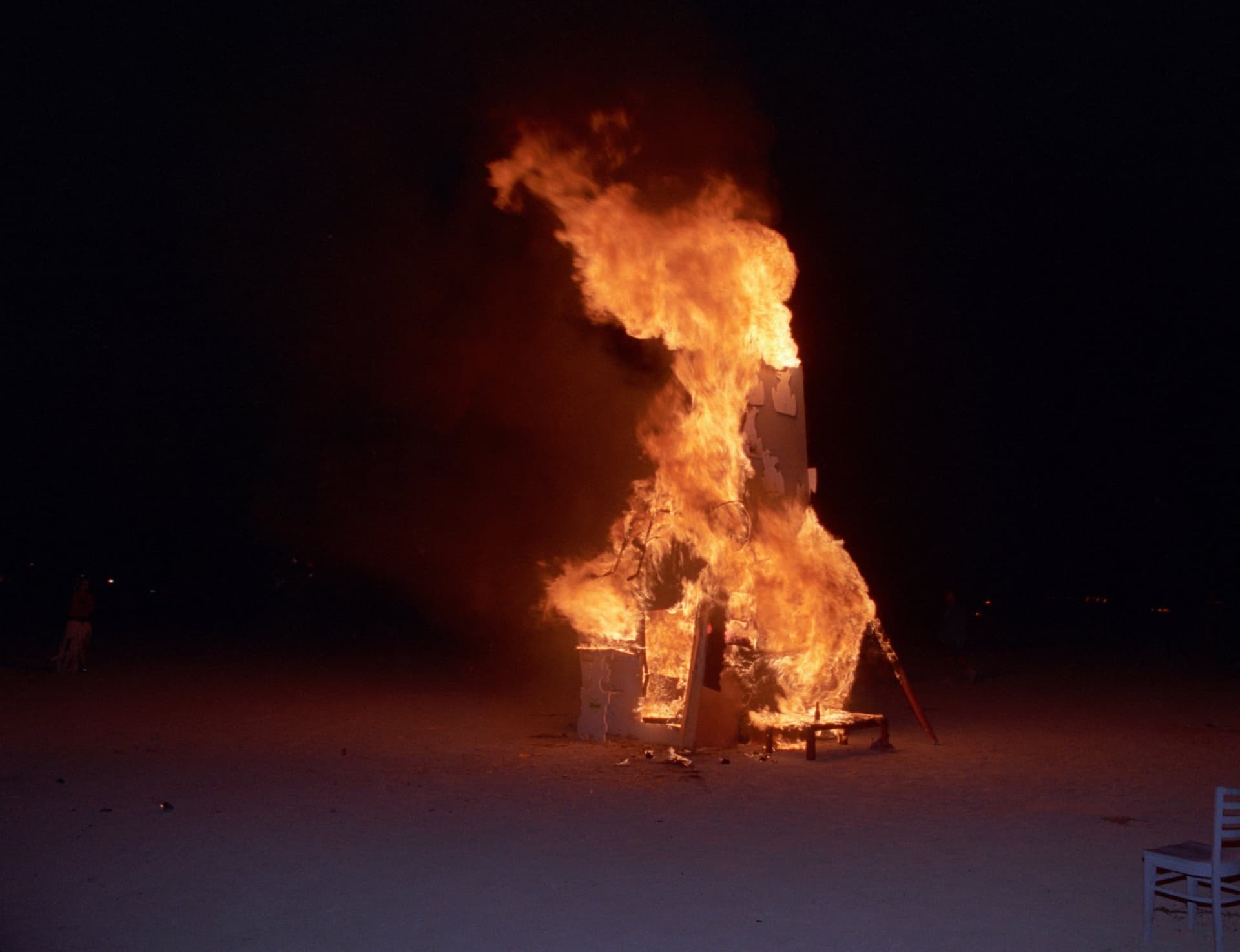Burning the white shrine · 10/18