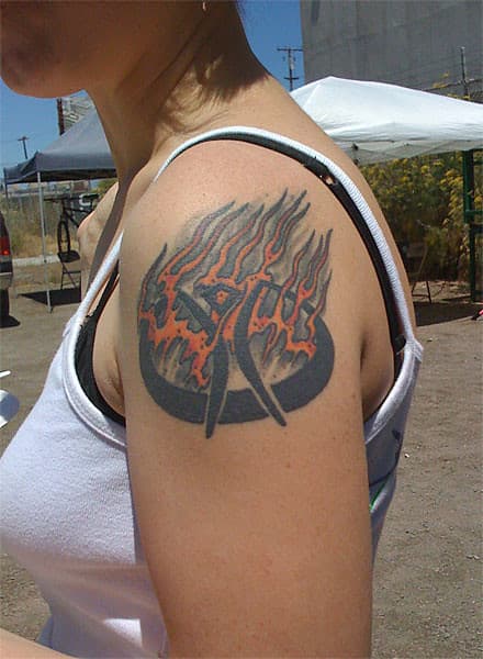 Burning Man tattoo, 2008 (4 of 4)