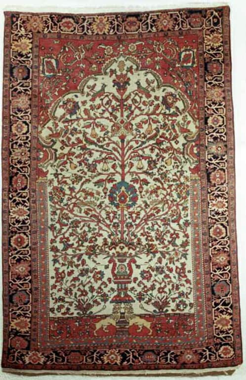 Prayer Carpet (Sarouk Style), Persia, 1875-1900