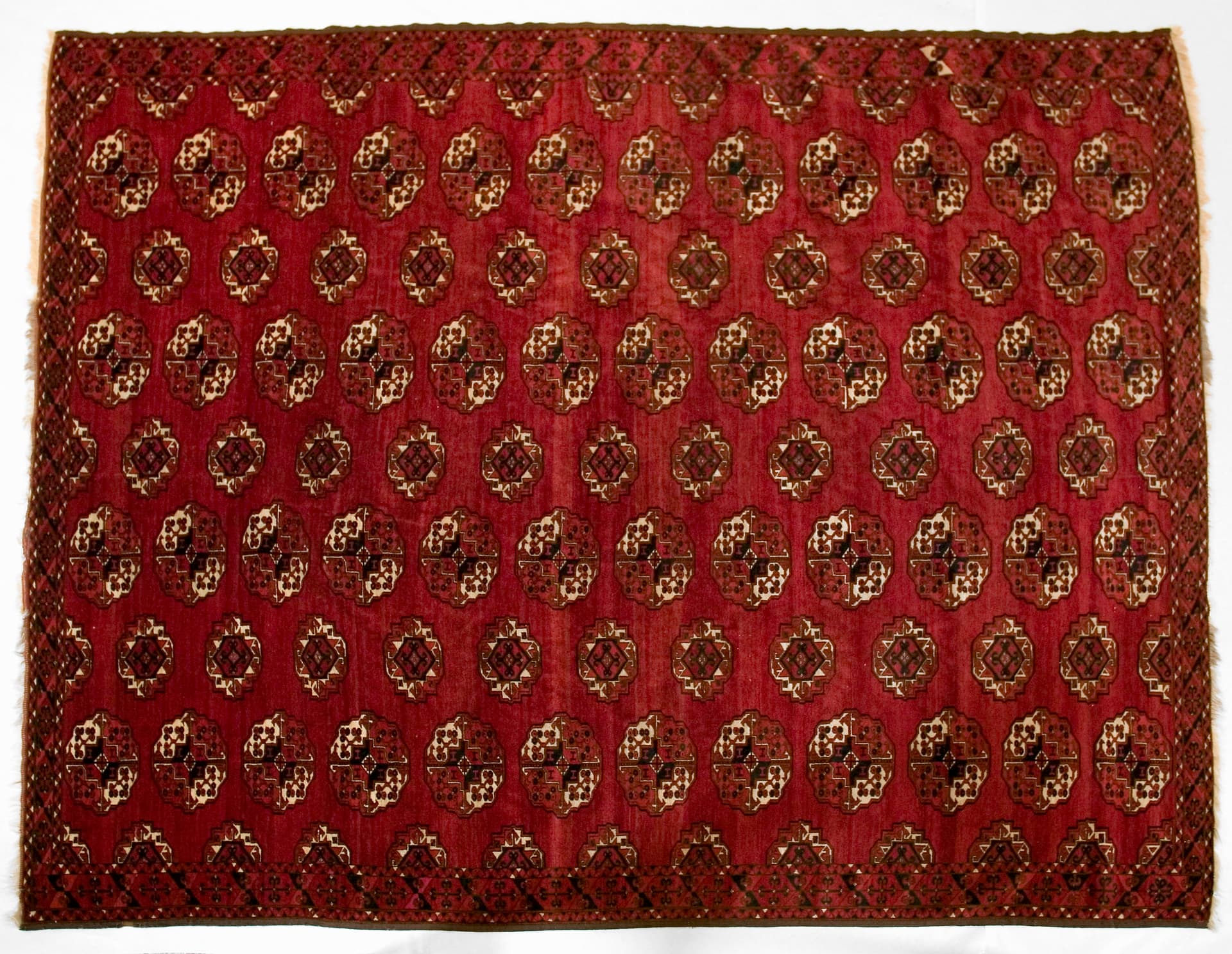 Turkmen Main Carpet, Turkmenistan or Afghanistan, 1870s