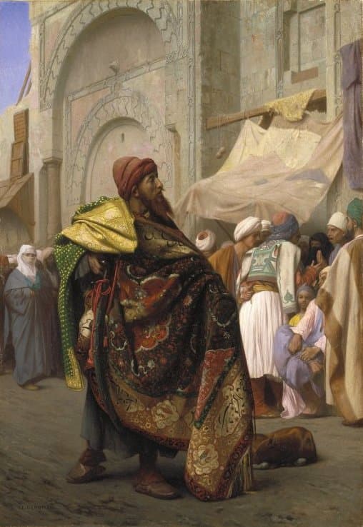 Jean-Léon Gérôme, The Carpet Merchant of Cairo