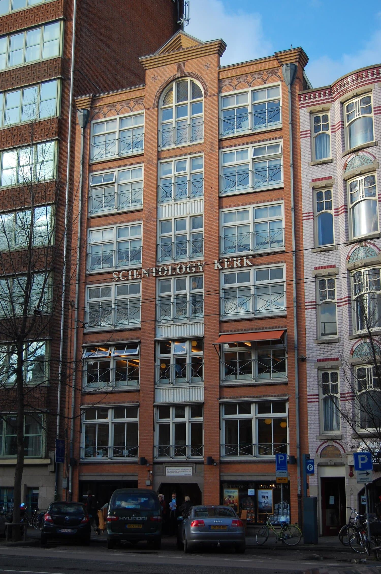 Scientology building in Amsterdam
