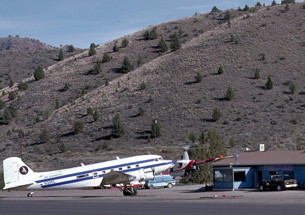 The commune's DC-3s in Oregon