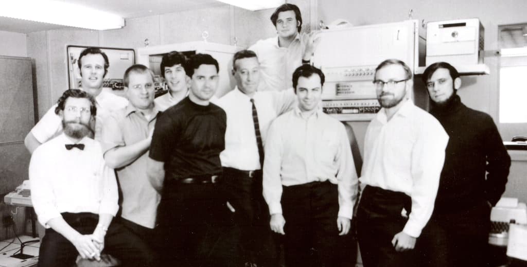 The BBN IMP team, 1969