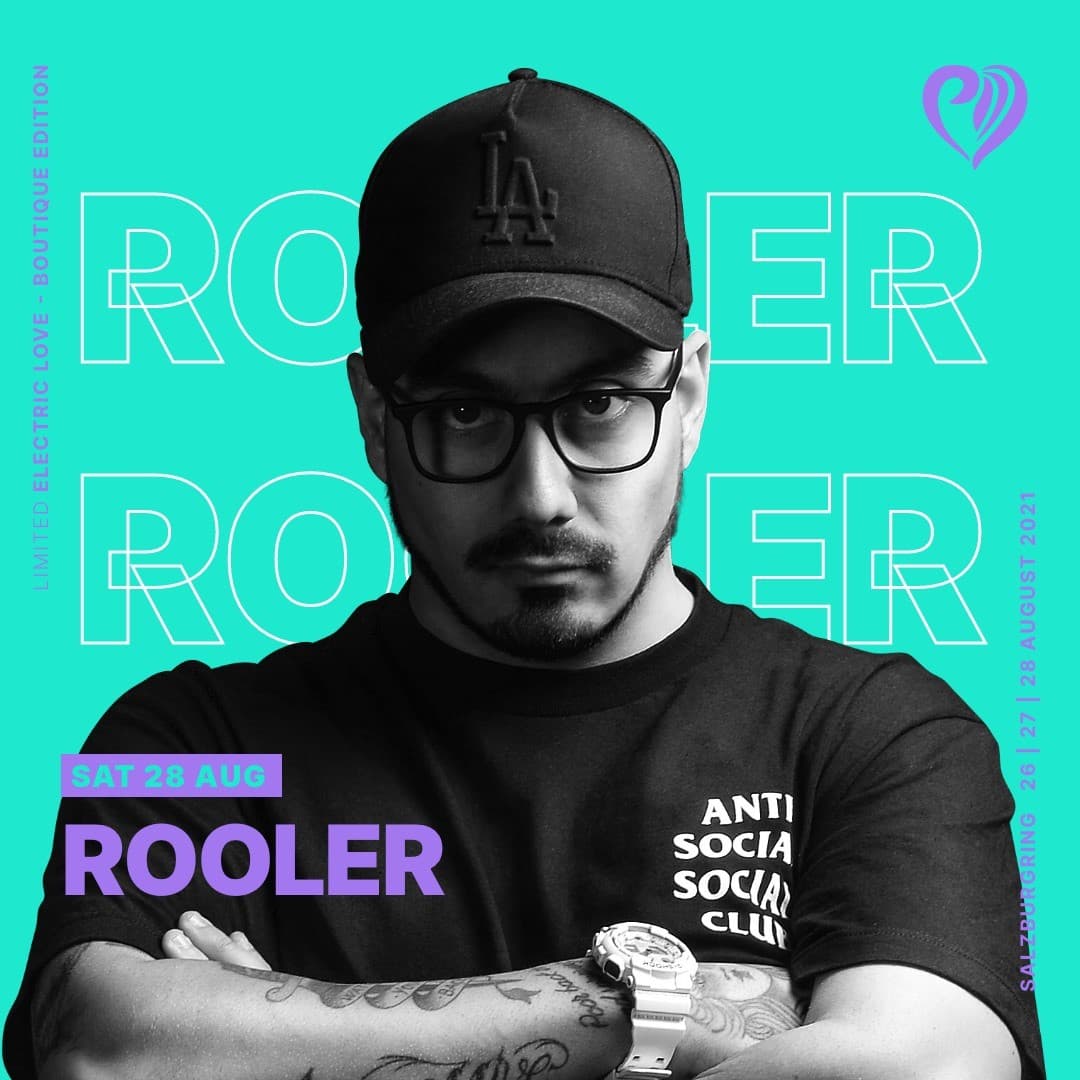 That was fast! Give it up for @roolerofficial. Today, Hardstyle Stage, 21:00 CE
