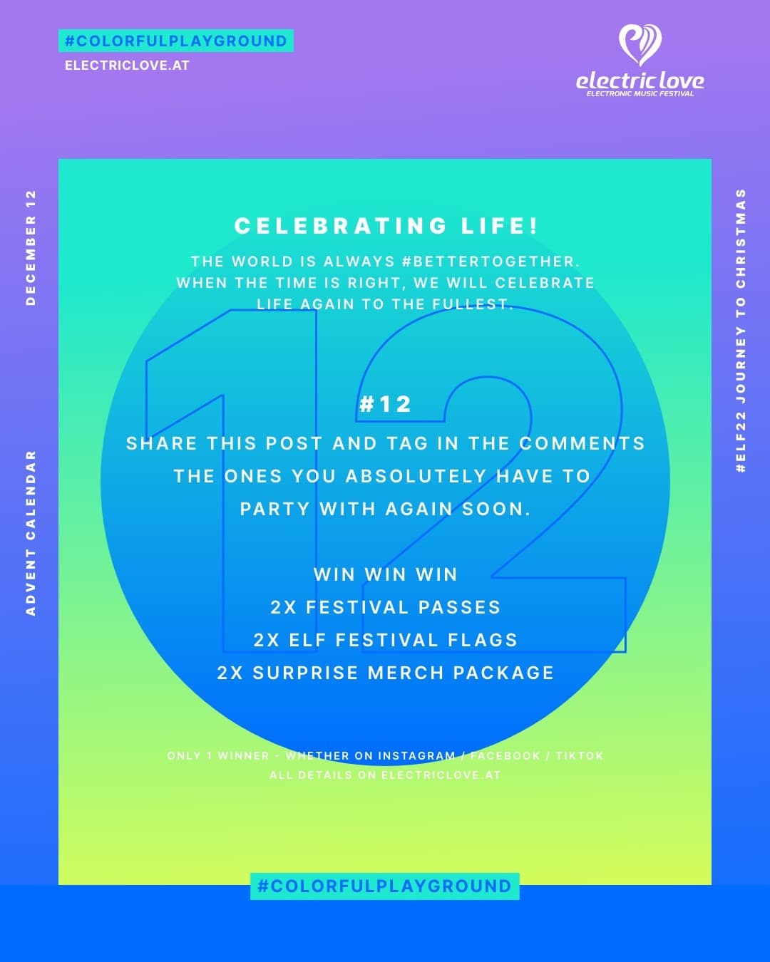 #12 - CELEBRATE LIFE π The world is always. When the time is ri (2/2)