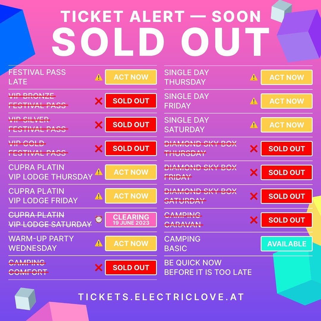 Still no ticket? Donโt wait any longer. Now itโs time to act. ๐ฅ๐ Visit our tic
