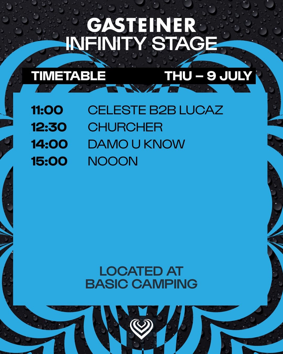 This is the Camping Stage Timetable! ๐๏ธ ๐๐๐๐๐ง๐ฅ๐๐ ๐๐ข๐ฉ๐ โ๐ฎ๐ฒ ๐ 9. - (3/5)