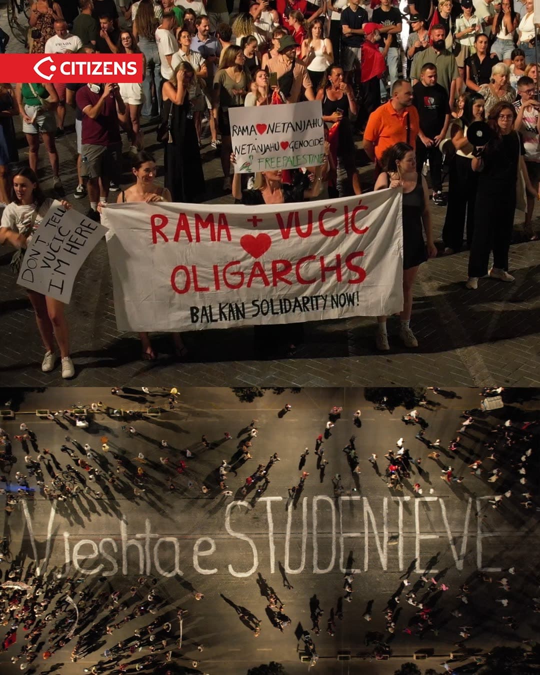 Kjo e shtunë shënoi 98 ditë protestë të pandalur në bulevardin “Dëshmorët e… (frame 1)