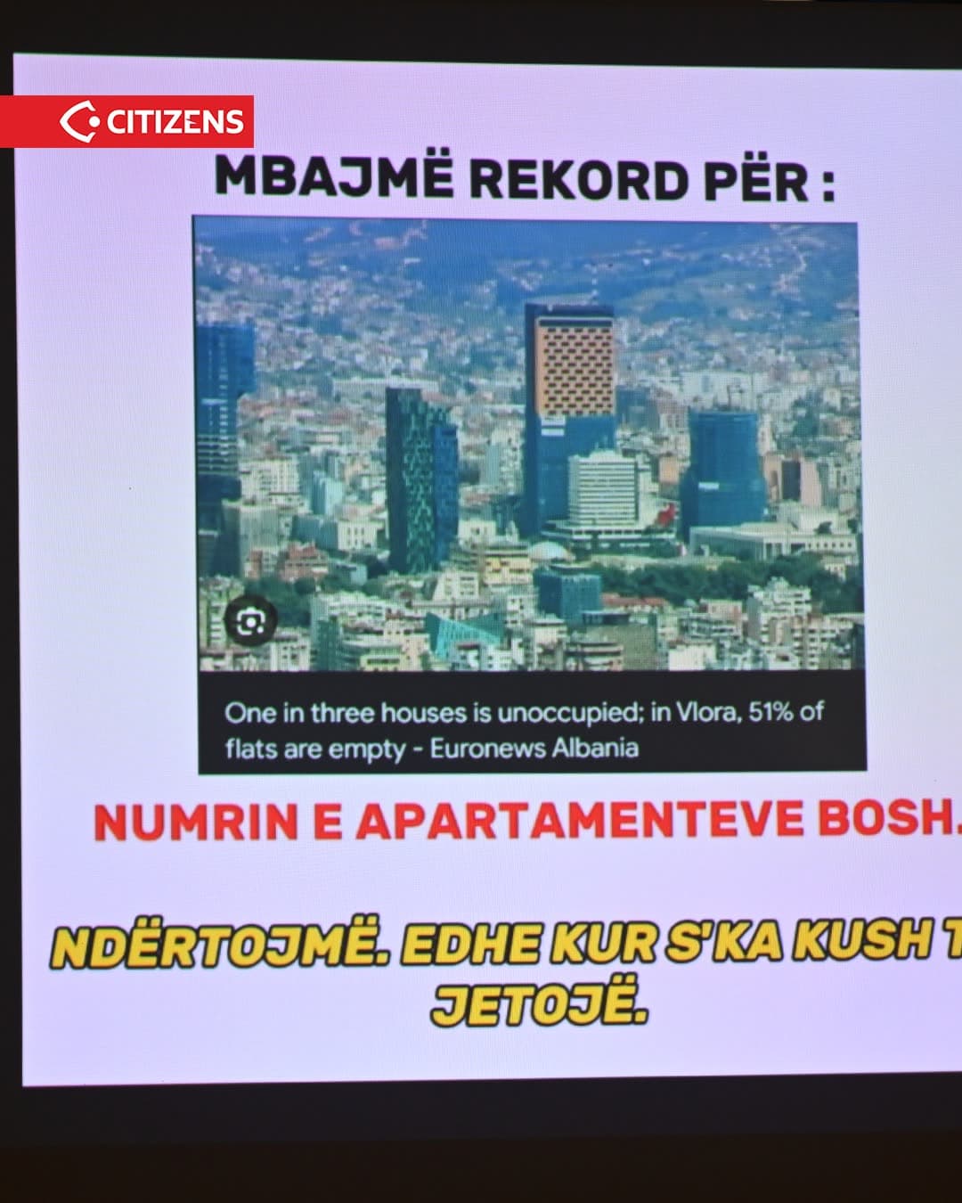 Në ditën e 78-të të protestës, qytetarët vijuan tubimin e përditshëm duke… (frame 3)