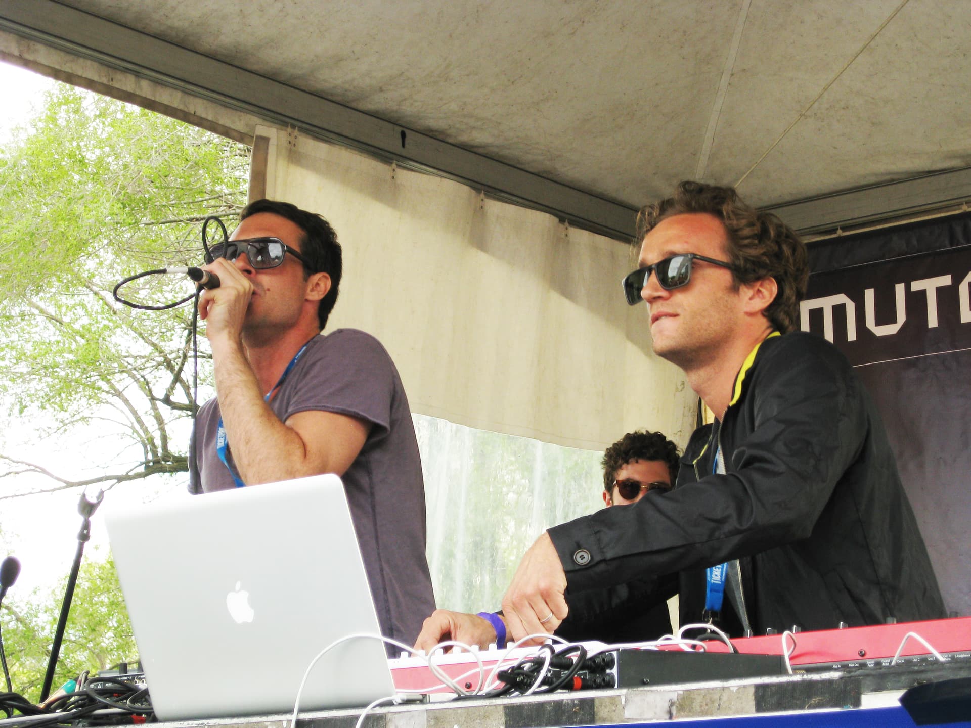 Benoit & Sergio at Piknic Electronik