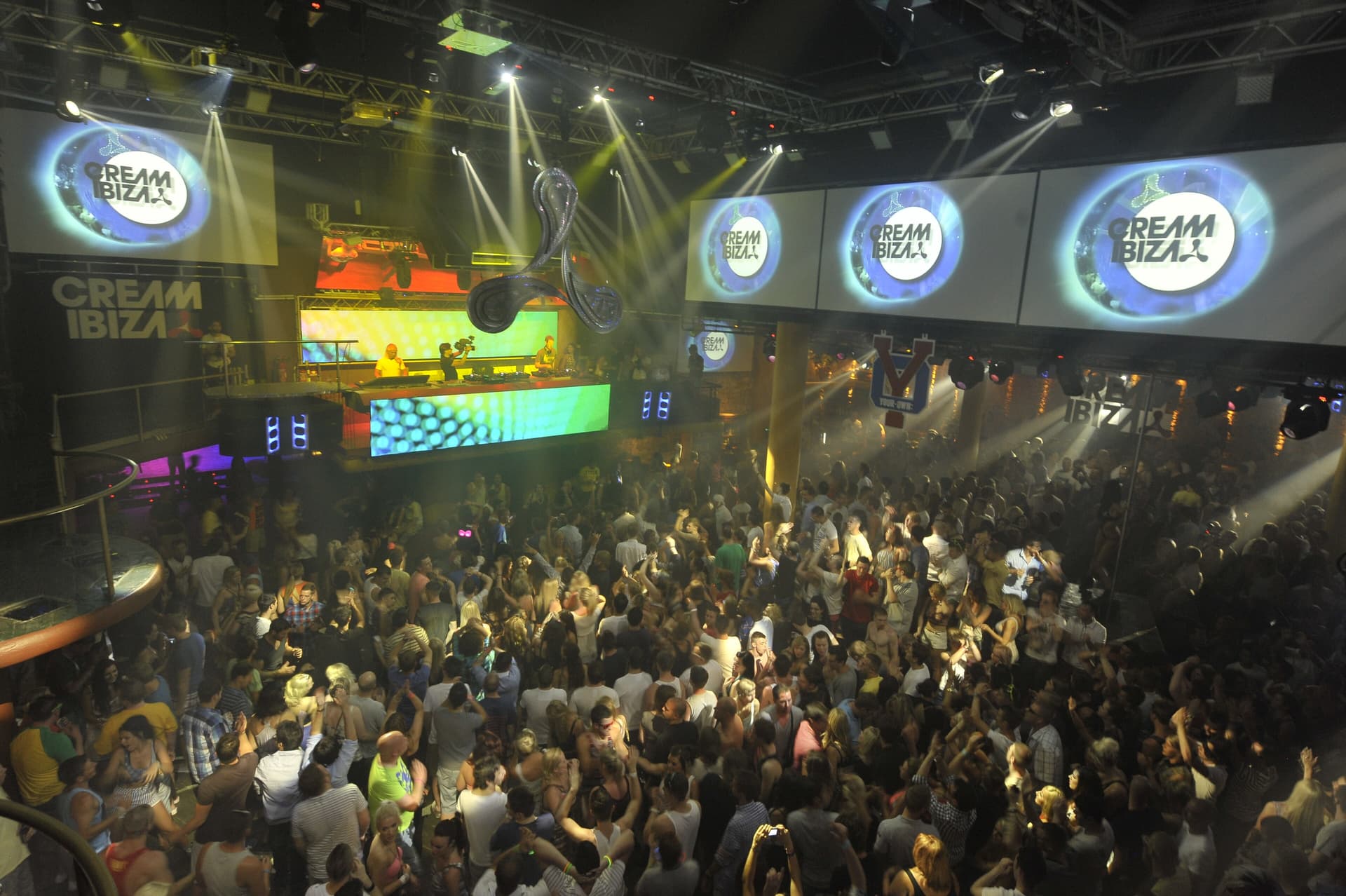 Cream opening night at Amnesia