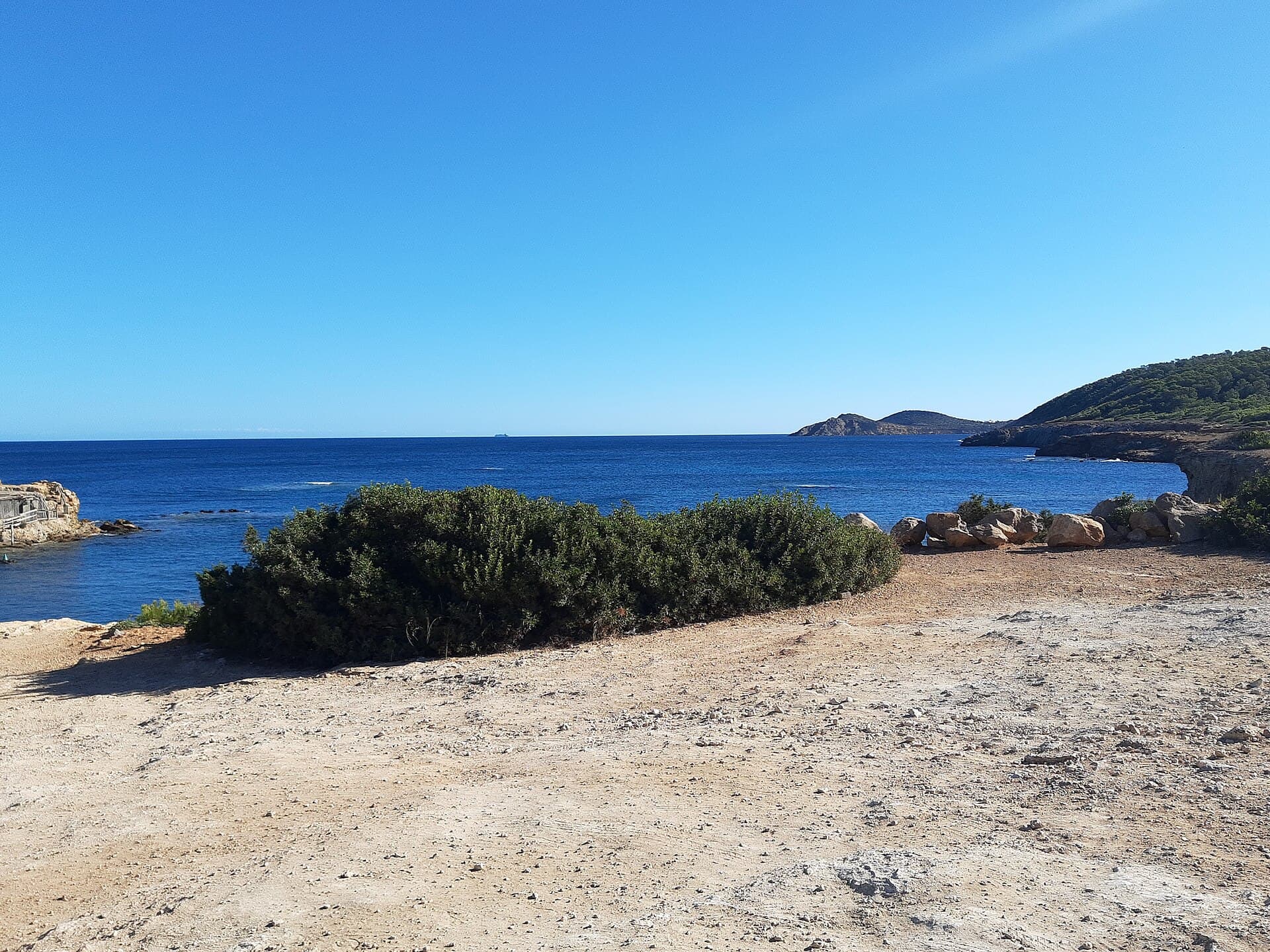 Beach near Pou des Lleó, Ibiza