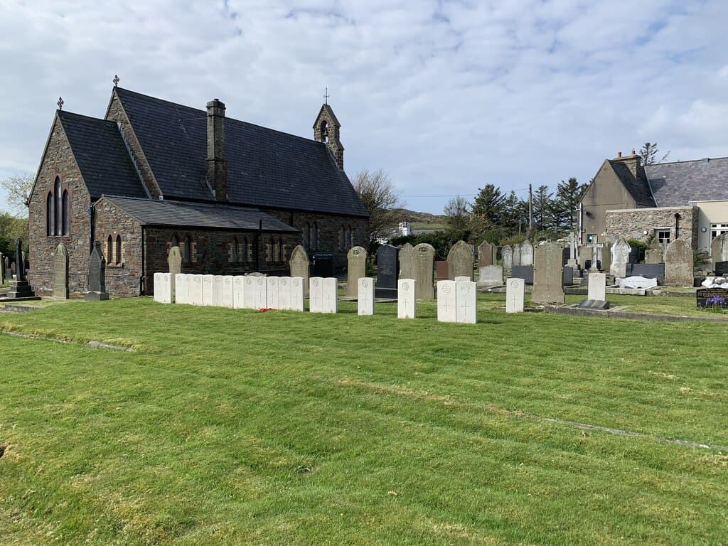 Kirk Patrick Holy Trinity church and graveyard