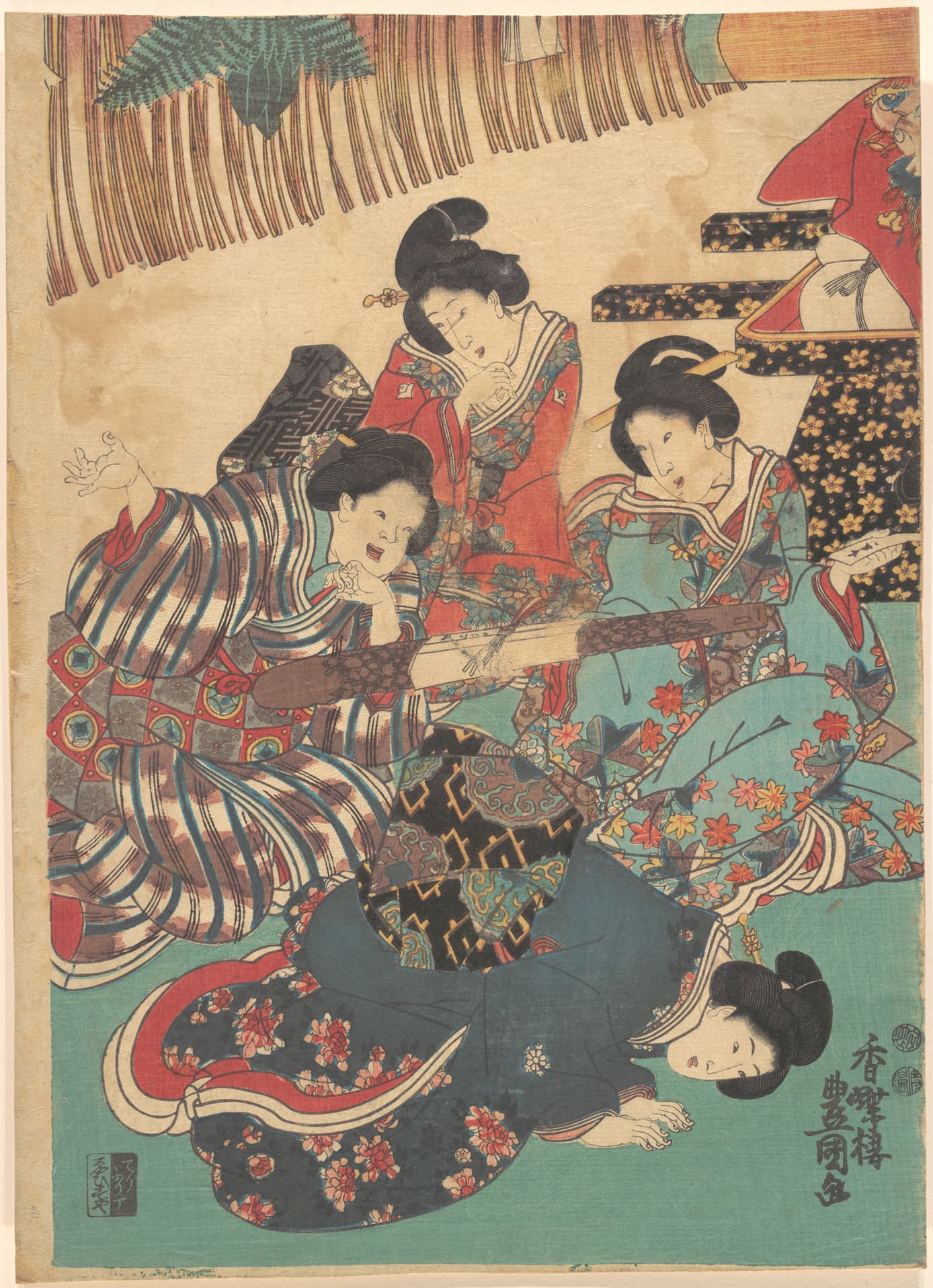 Utagawa Kunisada: a woodblock print, about 1786, example 5