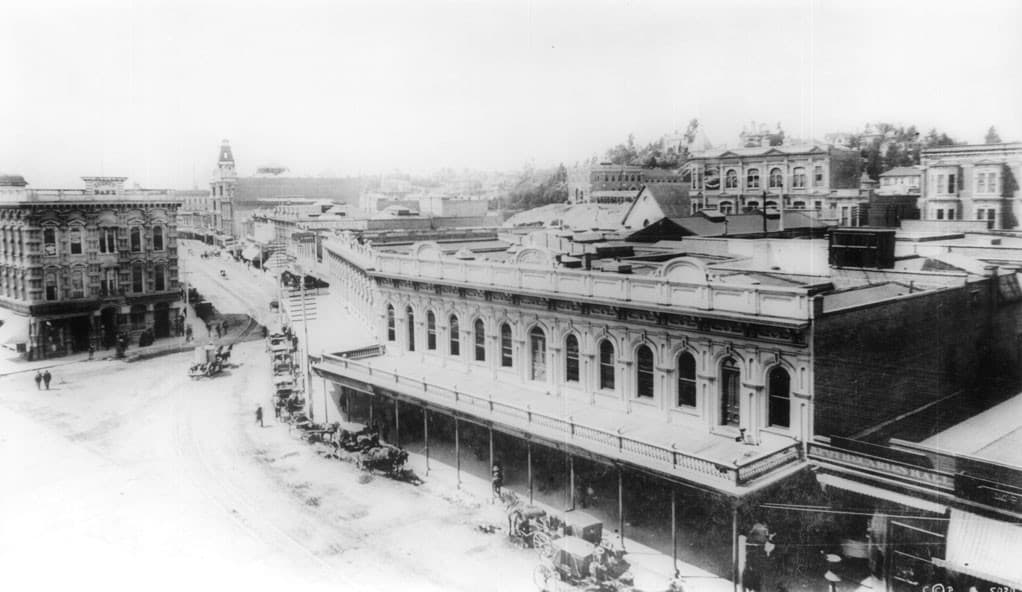View of the Downey Block