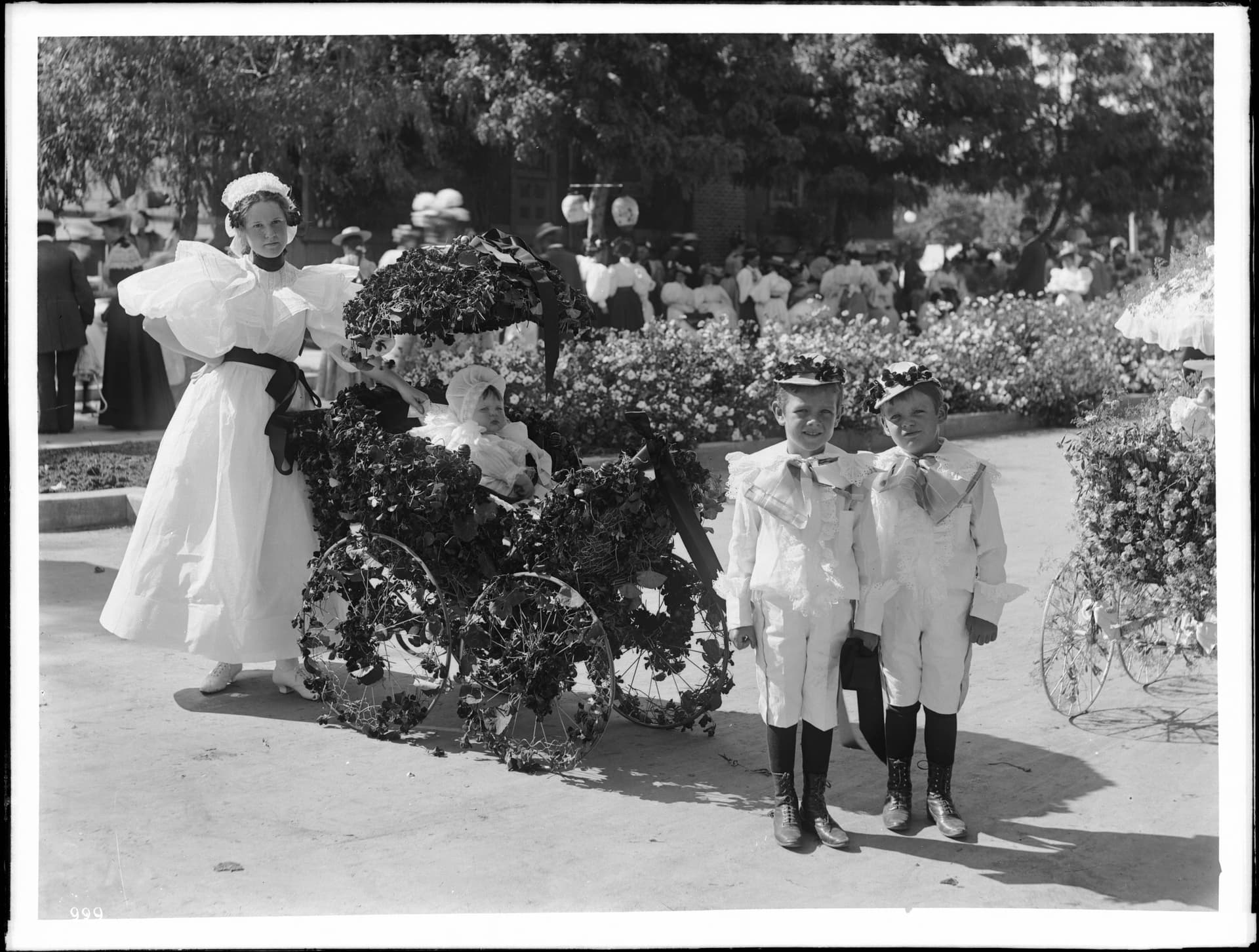 Children's division of La Fiesta de Los Angeles held on the grounds of Judge Silent's re…