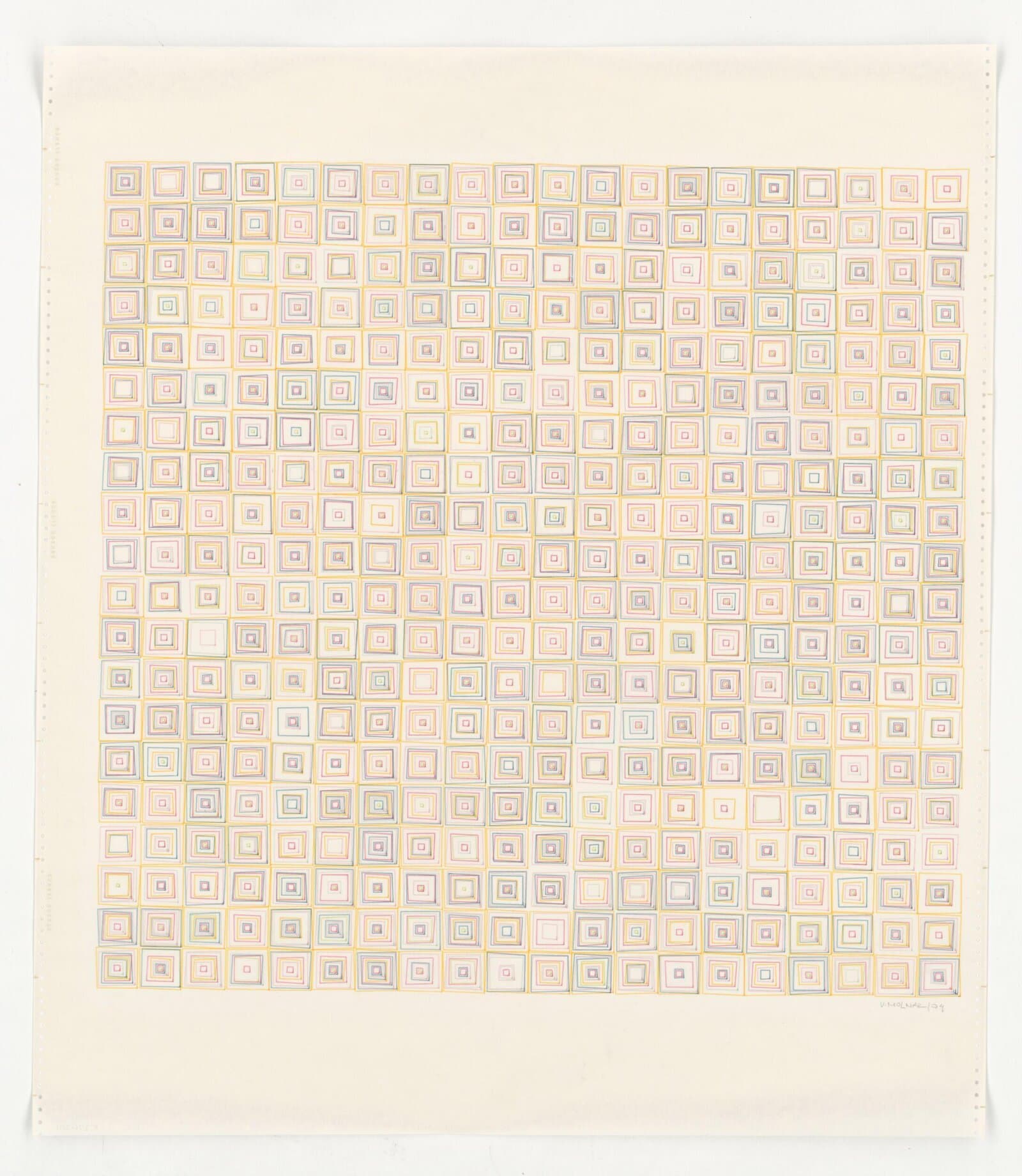 Vera Molnár posthumous retrospective at the Centre Pompidou