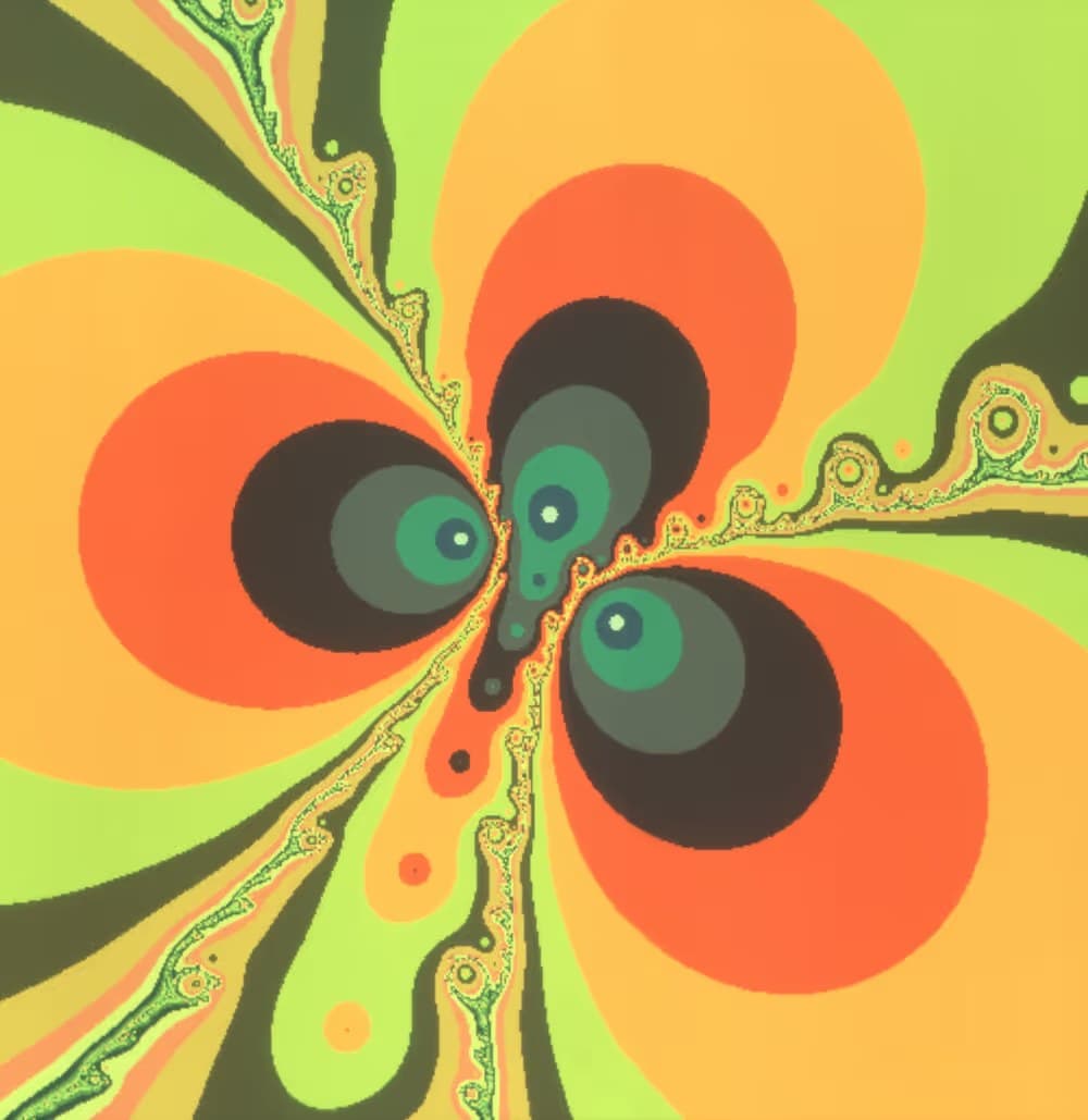 Herbert W. Franke - Math Art - Apple II works and Cybernetical Aesthetics