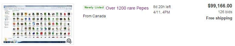 The Rare Pepe market takes off