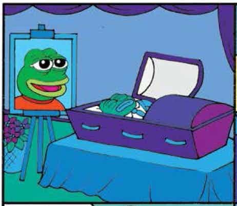 Furie draws Pepe's funeral