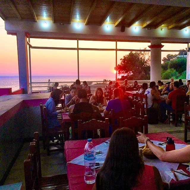 Dinner is officially being served with a view every night at our dining room on top of…