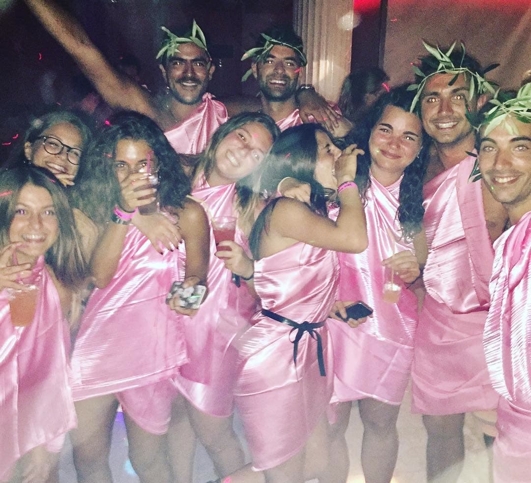 No one forgets the memories they make in a pink toga.