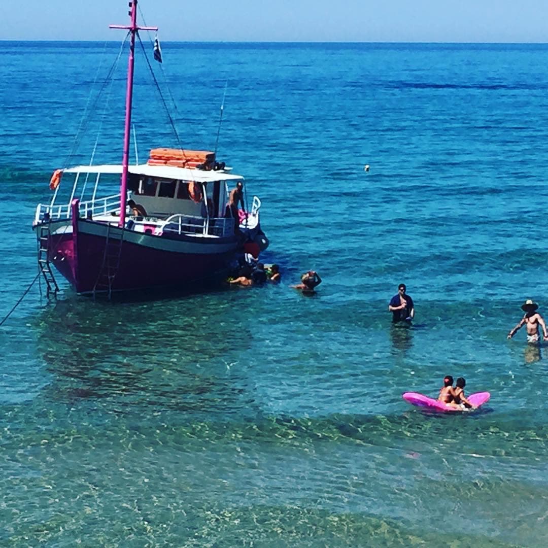 The infamous pink boat you all know is going out today!