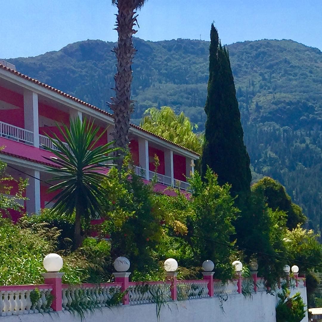 Wake up to the breathtaking vistas of Agios Gordios Beach.