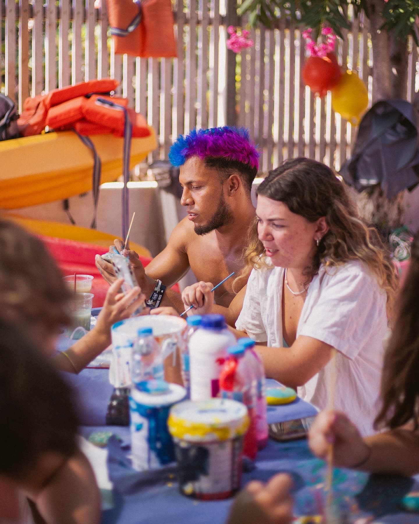 Art, sun, and new friends! (2 of 9)