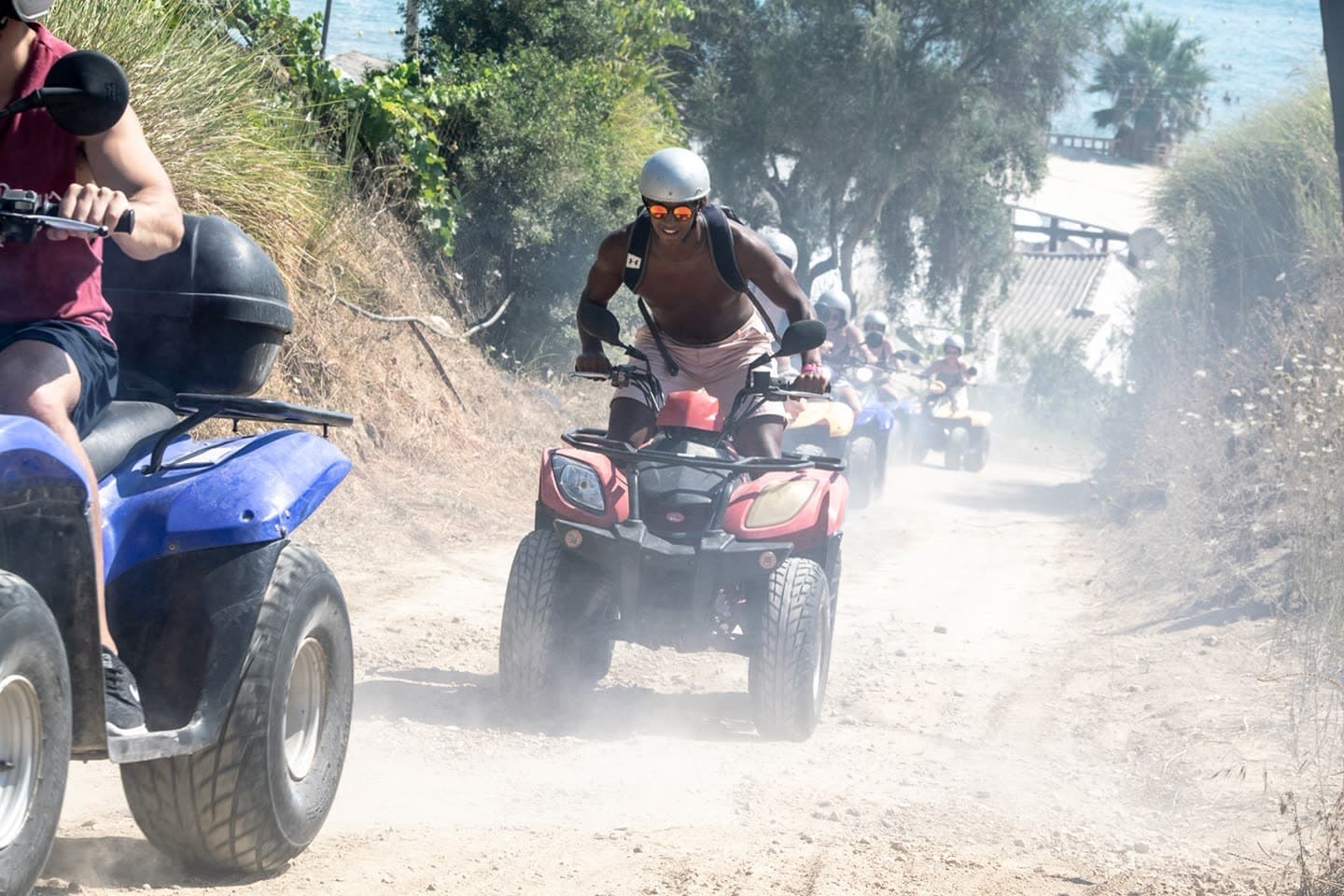 Every day is a quad safari day at The best way to discover the island's nature gems…