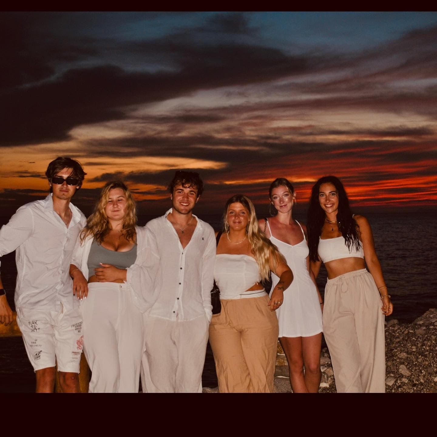 Bringing the light to Hostel at our epic White Party! (1 of 5)