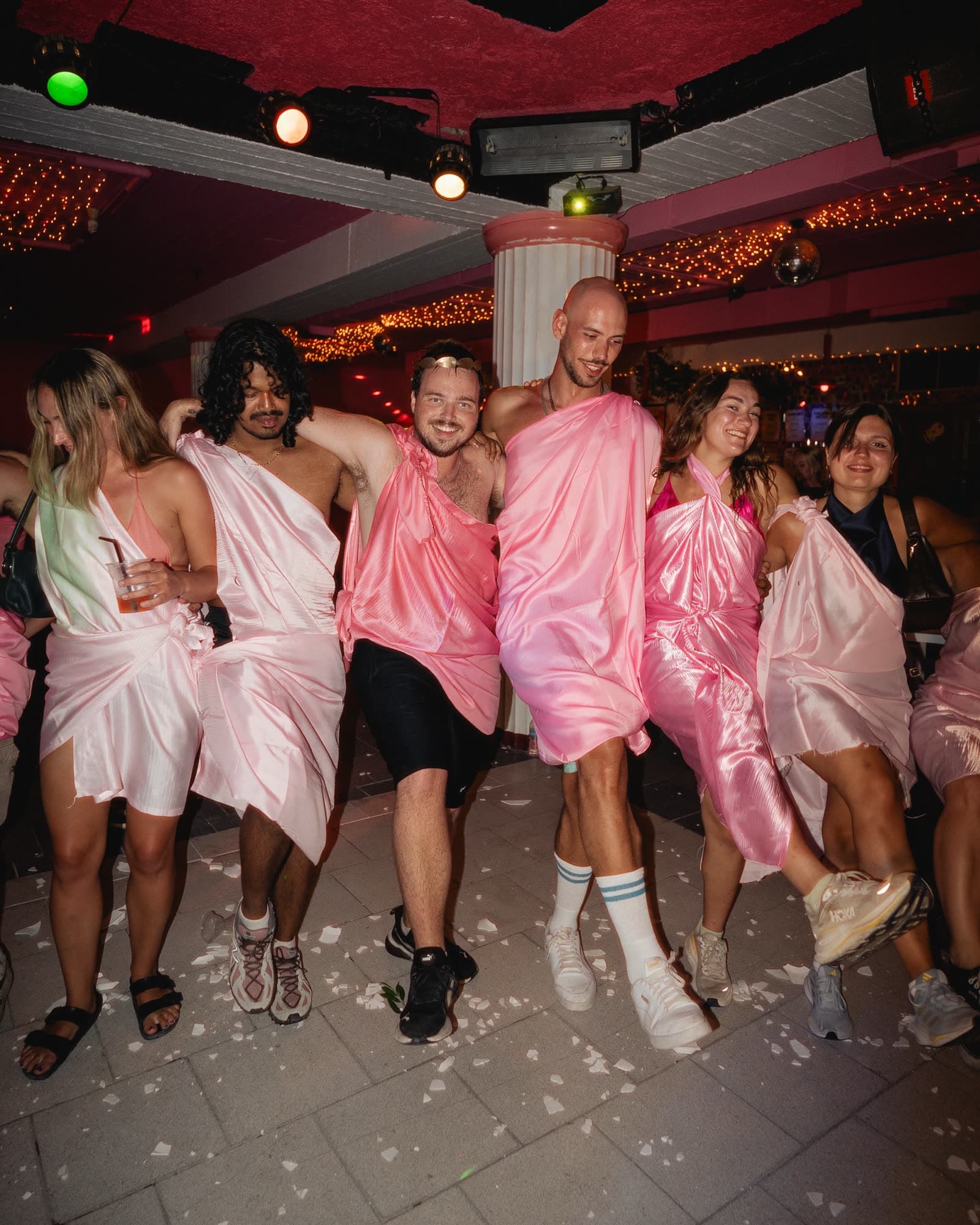 Pink togas, broken plates, ouzo shots and a show that has been running since before most… (12 of 13)