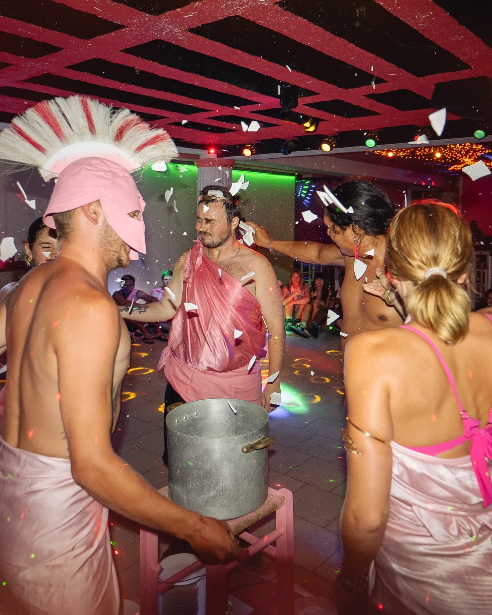 Pink togas, broken plates, ouzo shots and a show that has been running since before most… (3 of 13)