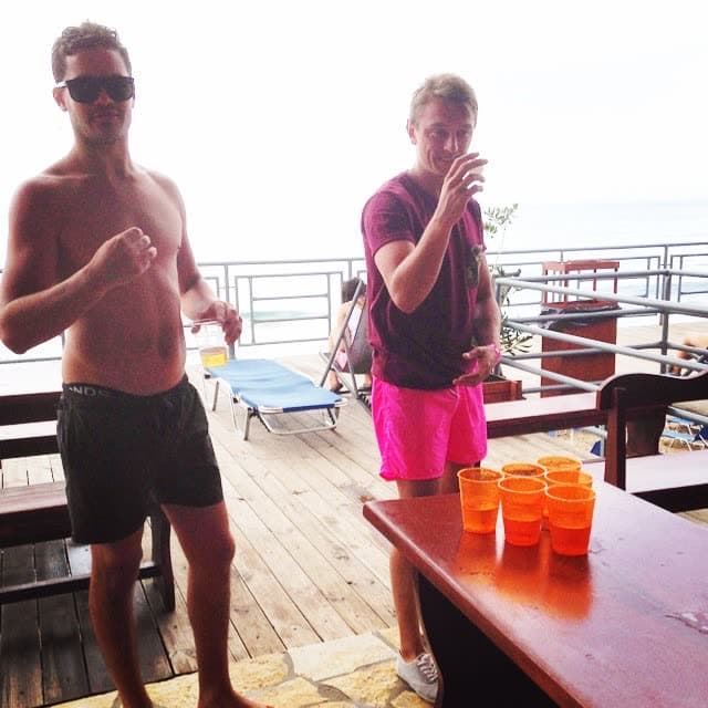 Another day at the beach bar!